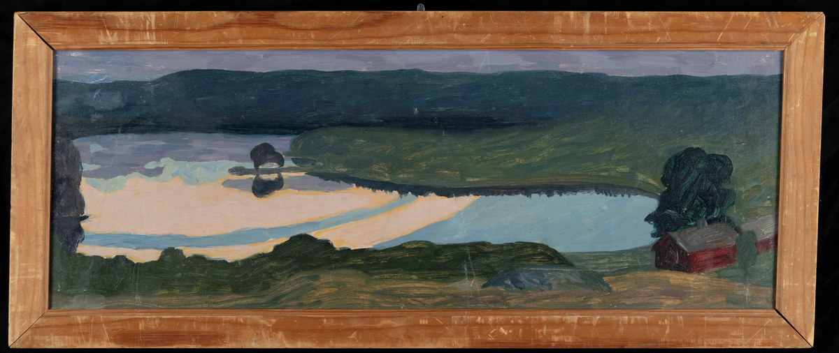 "Krokvattnet" [Målning]