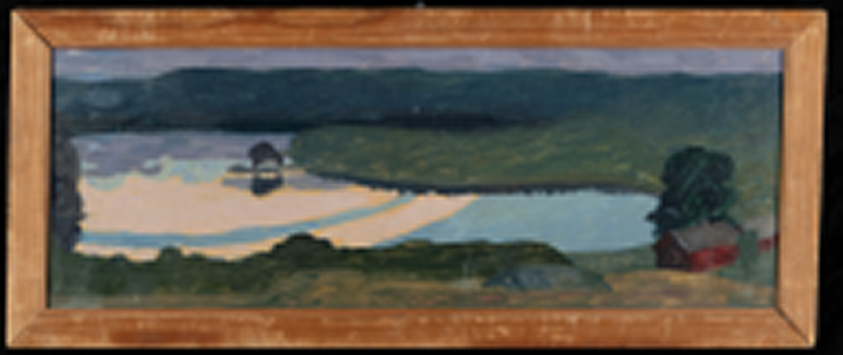 "Krokvattnet" [Målning]