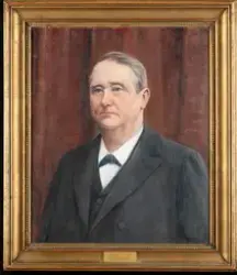 Porträtt av direktör C. J. Wennberg [Målning]