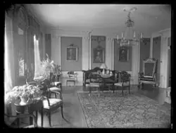 Röda salongen på Varvschefsboställe.