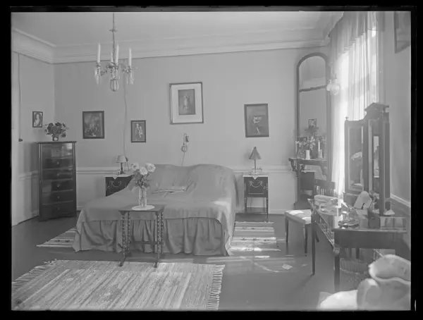 Sovrummet på Varvschefsboställe.