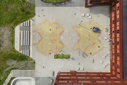 Tusen små og store åndedrag [Kunst i tilknytning til bygg, u