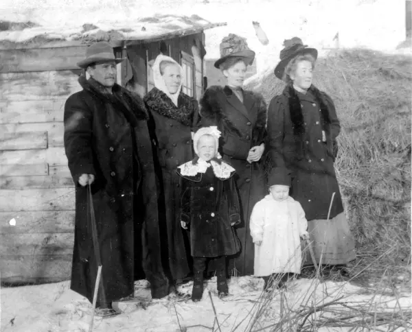 Kathryn, N. Dakota.
Familien Per Mæhlum.