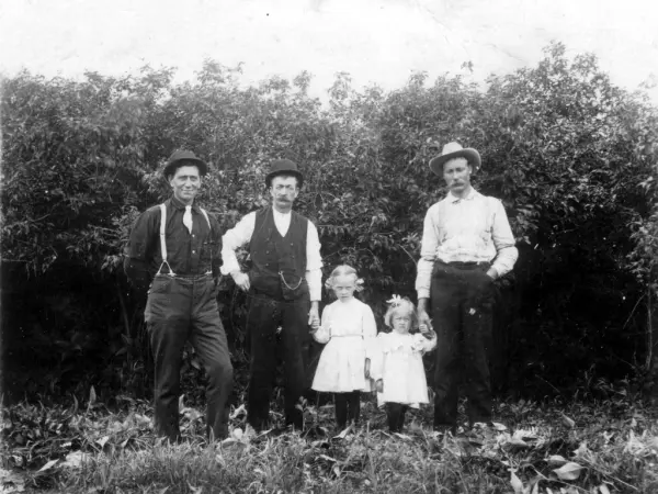 Kathryn 1911.
Salthammer - Salthammers barn.