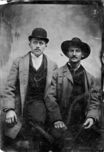 "Knut Syltevik kort tid etter sin ankomst til det forjettede