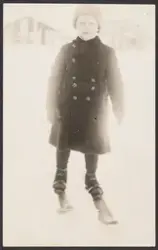 Harold Olsen, 4 år, på ski
USA
Evt. gave til museet