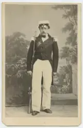 Porträtt på Carl David af Wirsén Svenska Akademins sekretera