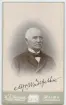 Porträtt på Major Carl Alfred Wästfelt född 15 september år 1814 på Näs i Äggby socken och död den 21 augusti år 1899 i Malmö