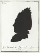 Silhuettporträtt. Utförda av Olof Bernhard Schalin c:a 1771-1774. (Huvudsakligen Karlskrona-och Norrköpingsbor). Fotona uppklistrade på papper i svart pärm. Okänt var originalen finns. Namnregister medföljer albumet.
