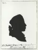 Silhuettporträtt. Utförda av Olof Bernhard Schalin c:a 1771-1774. (Huvudsakligen Karlskrona-och Norrköpingsbor). Fotona uppklistrade på papper i svart pärm. Okänt var originalen finns. Namnregister medföljer albumet.