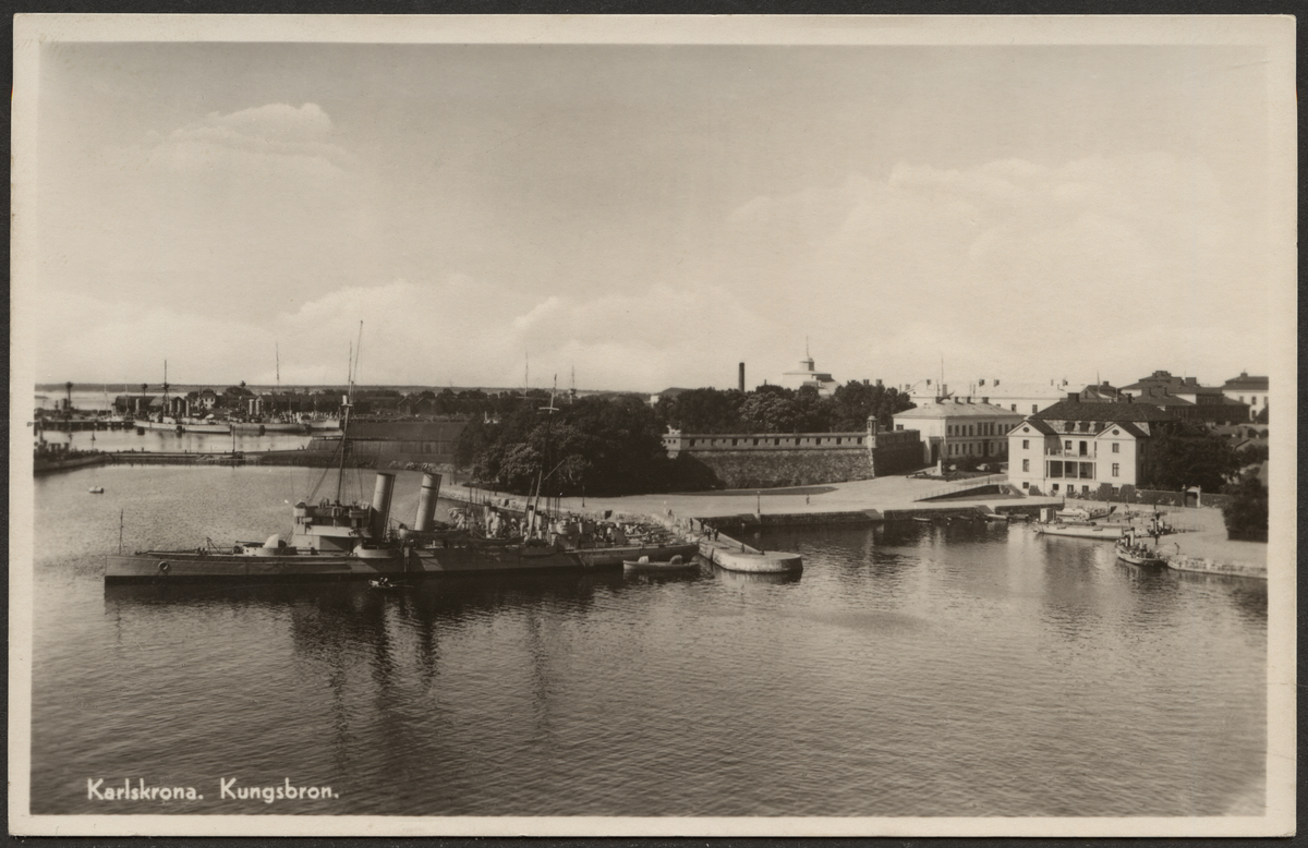 Vykort över Kungsbron