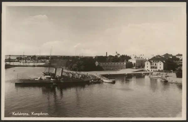 Karlskrona. Kungsbron.