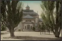 Vykort på Amiralitetskyrkan i Karlskrona