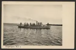 Vykort på ångslup n:o 2