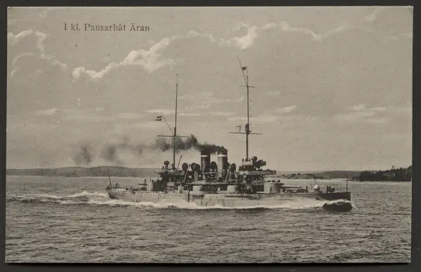 1:a kl. pansarbåt Äran.
