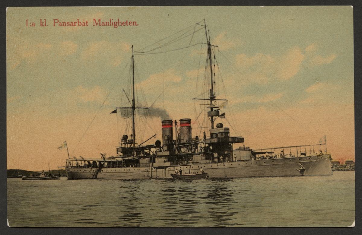 1:a kl pansarbåt Manligheten