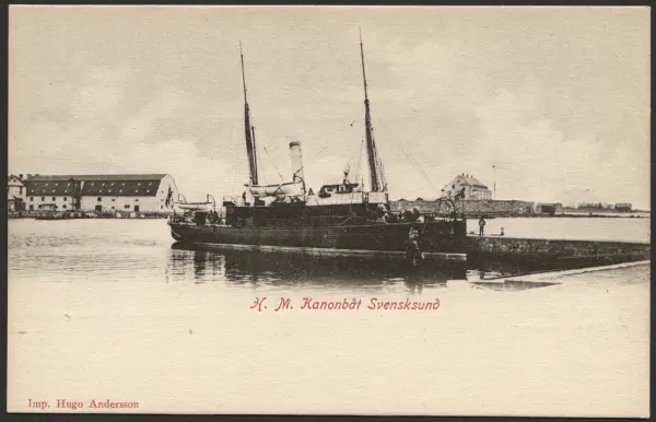 H.M kanonbåt Svensksund.