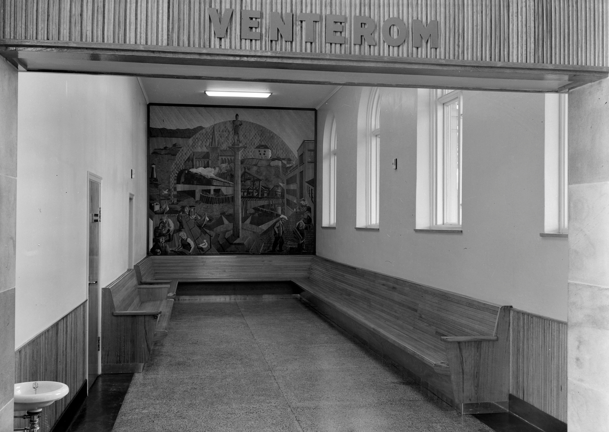 Trondheim Jernbanestasjon, interiør