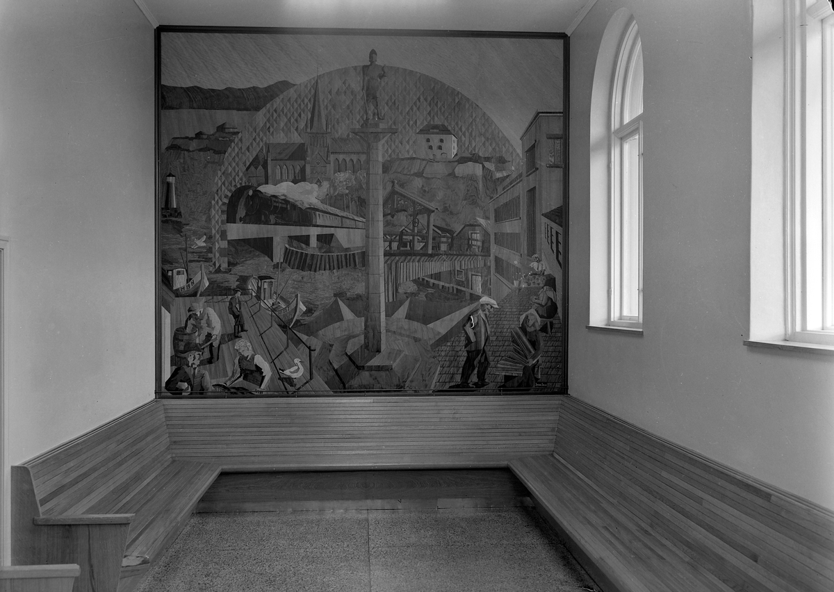Trondheim Jernbanestasjon, interiør