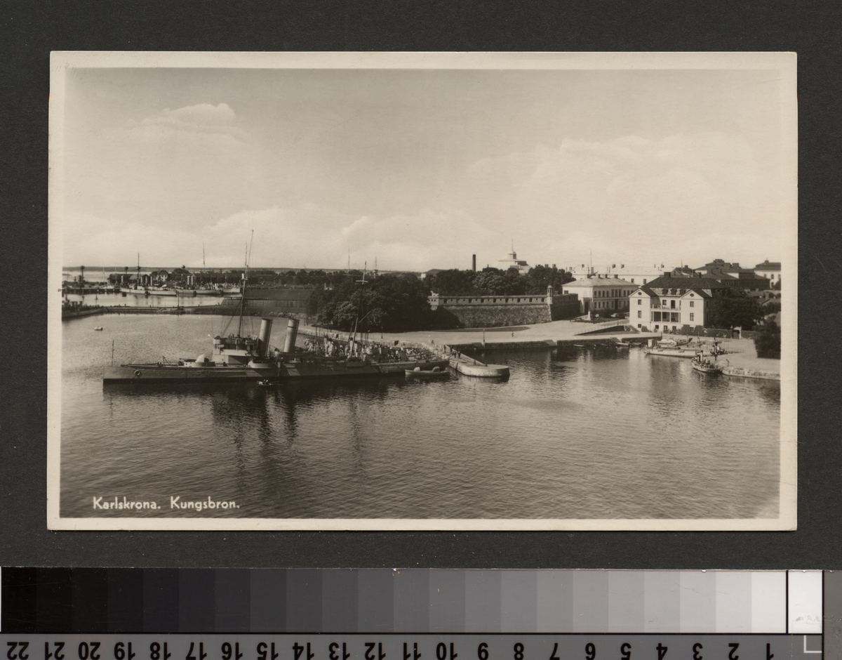 Vykort över Kungsbron