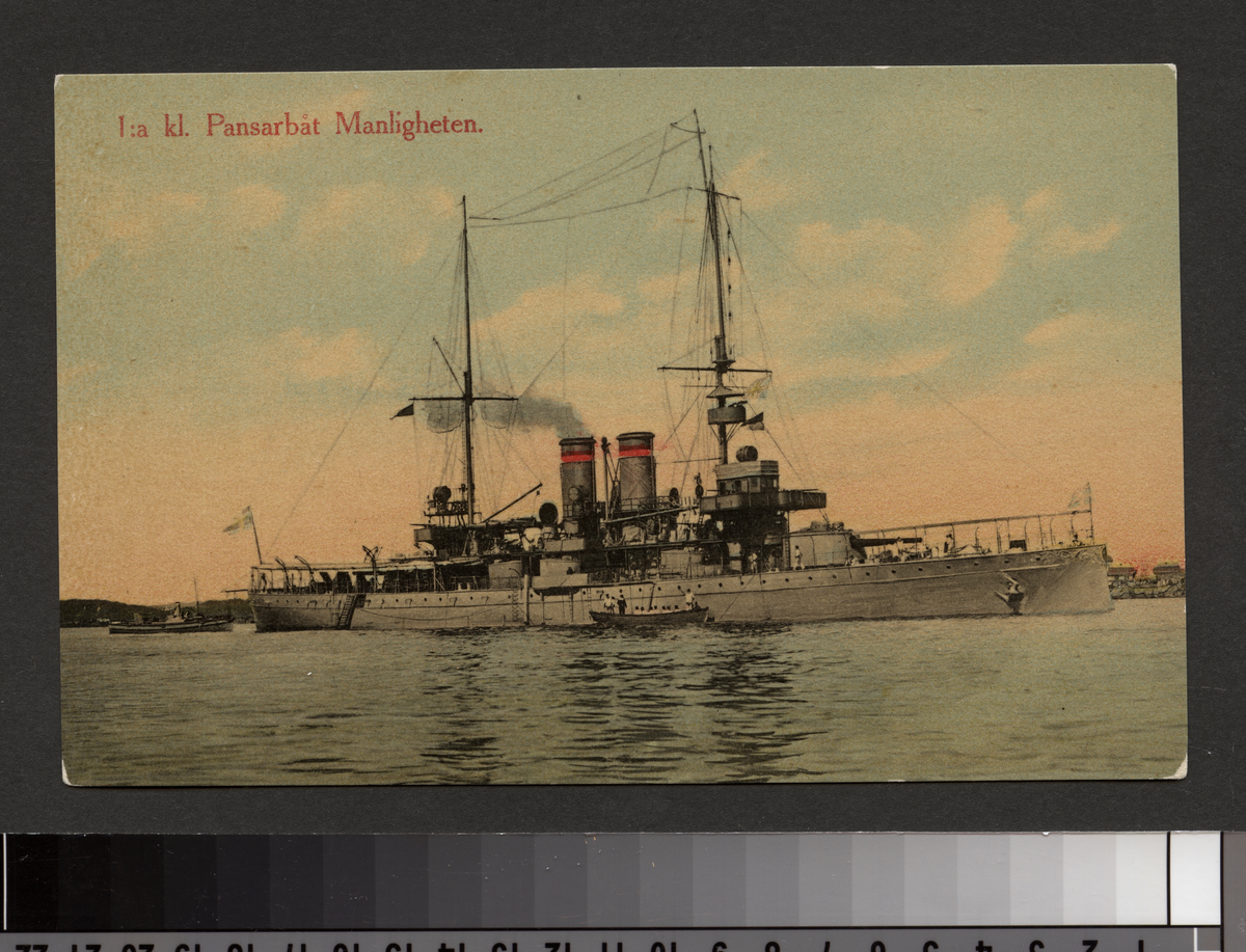 1:a kl pansarbåt Manligheten