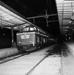Dubbeldäckat tåg till Uppsala 1967