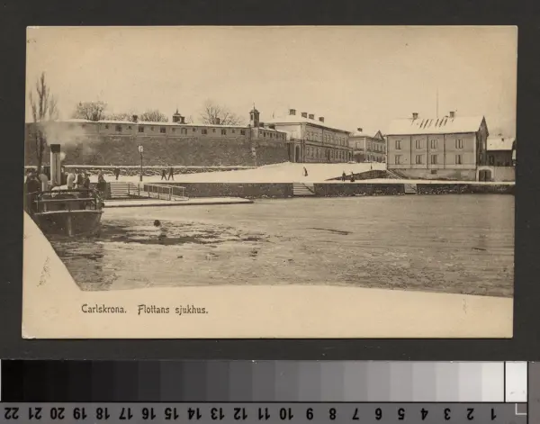 Carlskrona. Flottans sjukhus.