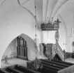Borlänge, Torsång. Kyrkan, predikstolen 1921.