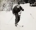 Peter Maurin, I11, skidåkare i Ebersteinska tävlingen.