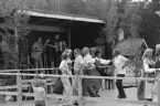 Spelmansstämma i Gamla Linköping. Foto 1975.