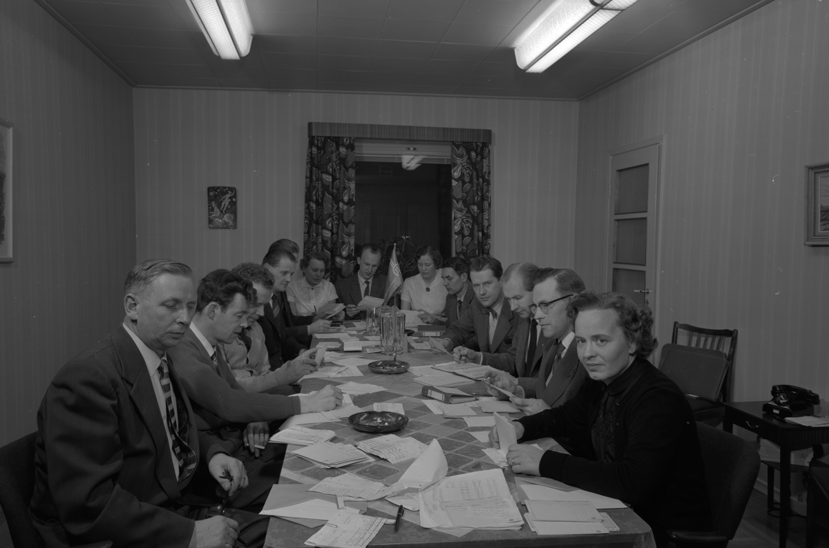 Bilden är tagen den 3 februari 1958 av Ateljé Eggeborn.