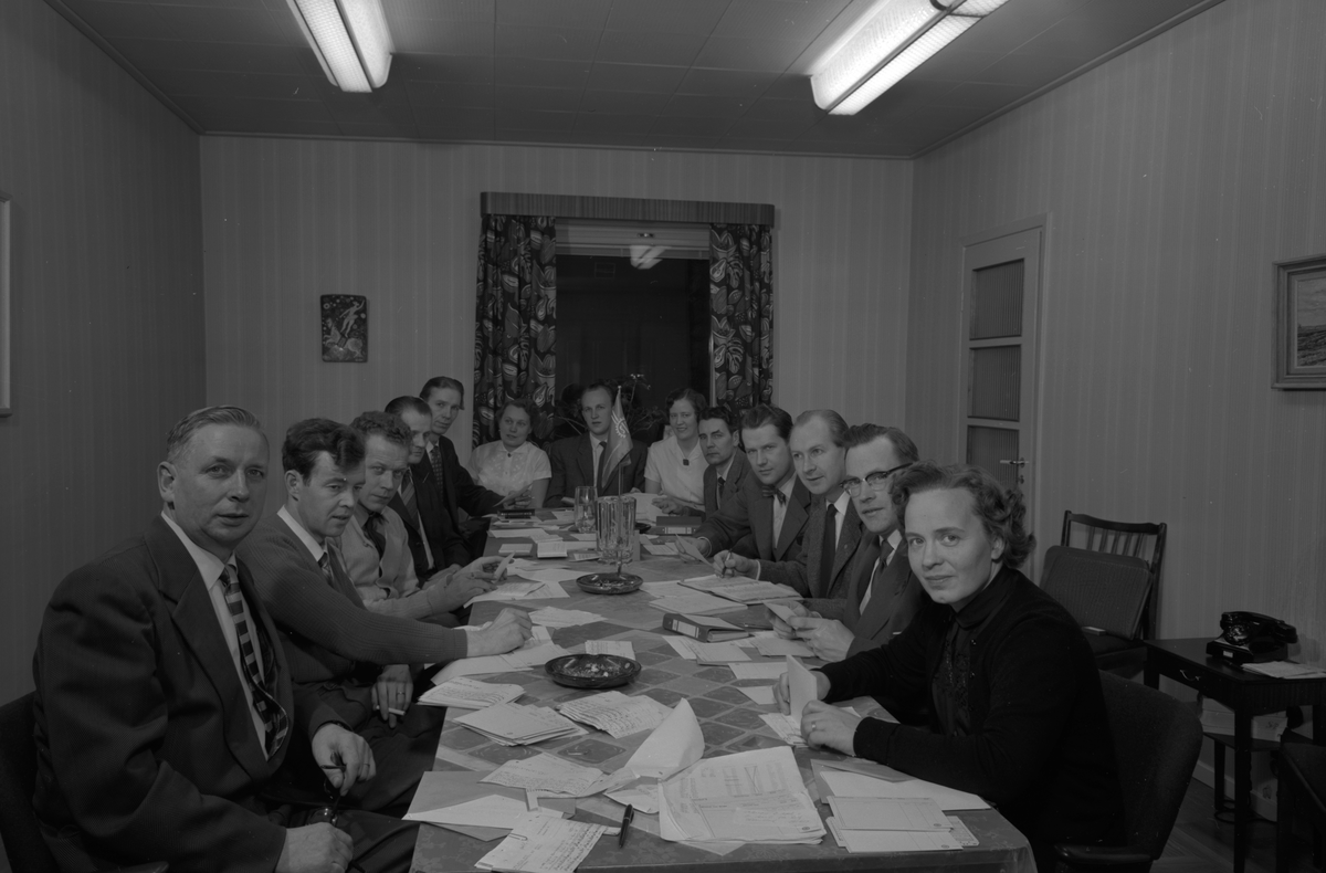 Bilden är tagen den 3 februari 1958 av Ateljé Eggeborn.