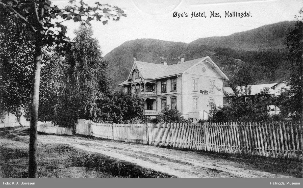 Øyes Hotell, Nesbyen.
