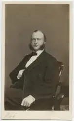 Porträtt på Brukspatron A. Åhsberg.