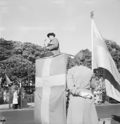 Harry Martinson, Studenternas Idrottsplats, Uppsala