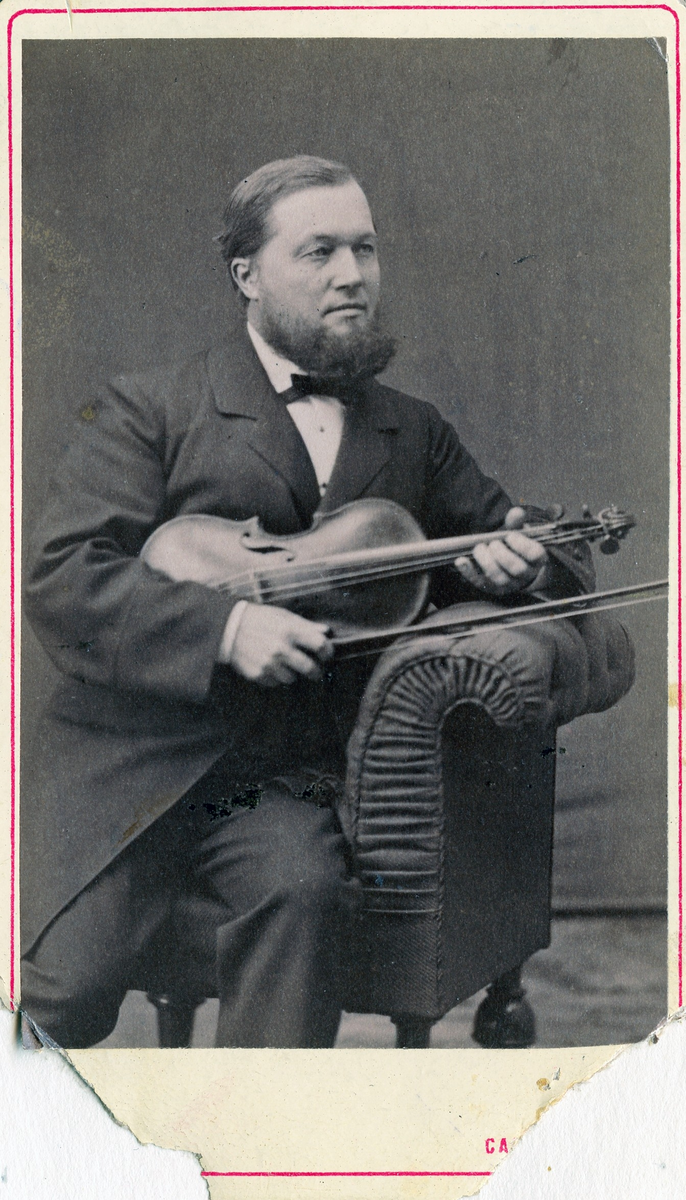 Organist och folskollärare Erik Ericsson.