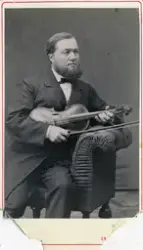 Organist och folskollärare Erik Ericsson.