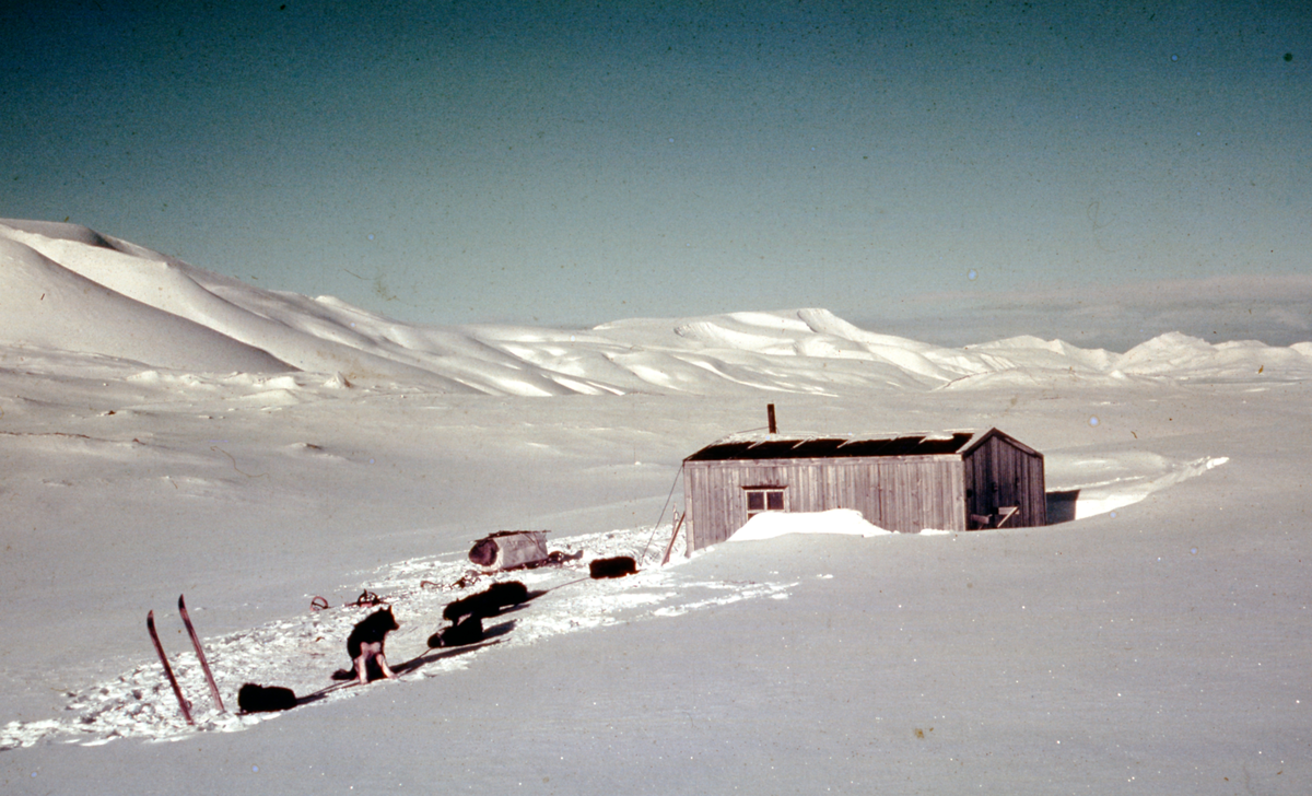 Hjem fra Isfjord - Grøndalshytta. 