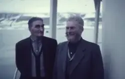 Edvin og Hilmar Nøis.