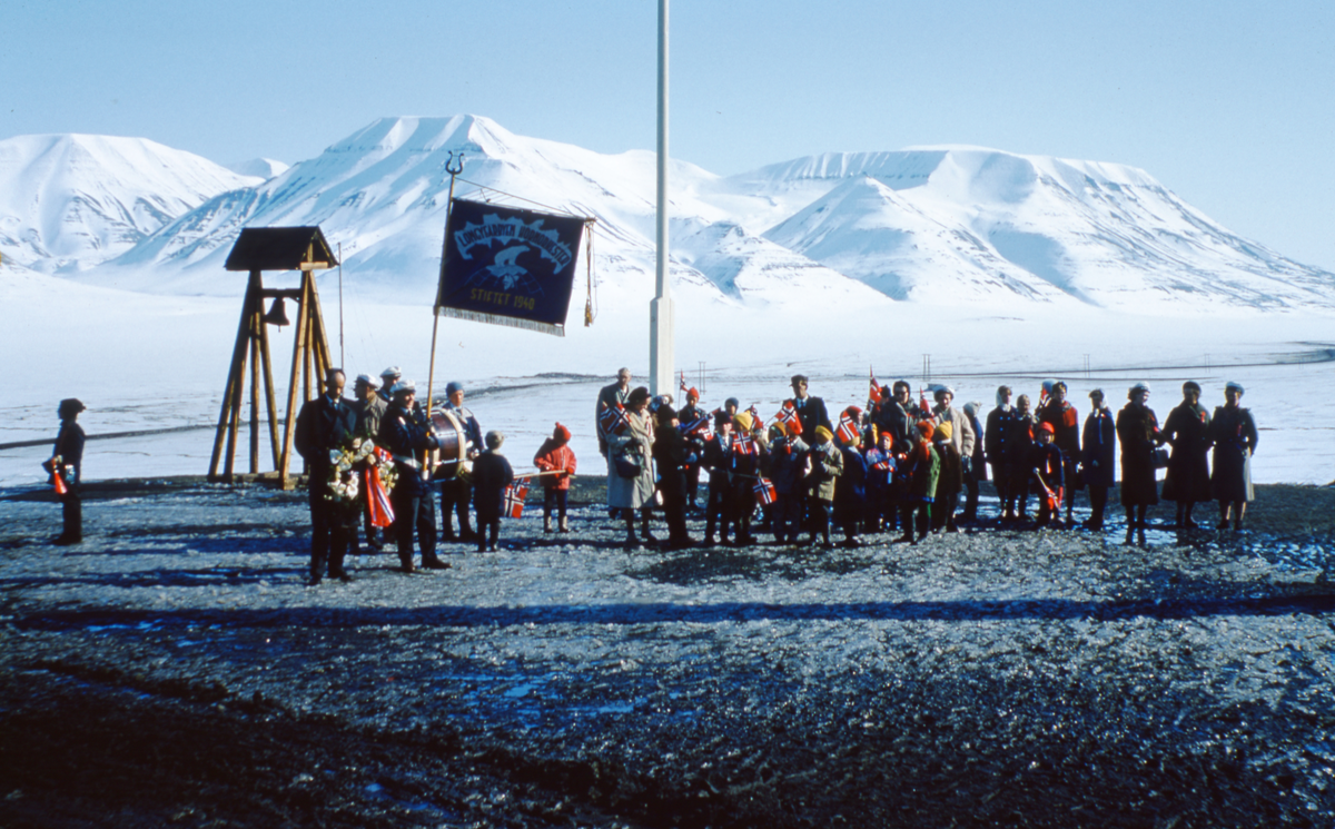 17. mai i Longyearbyen 1962.