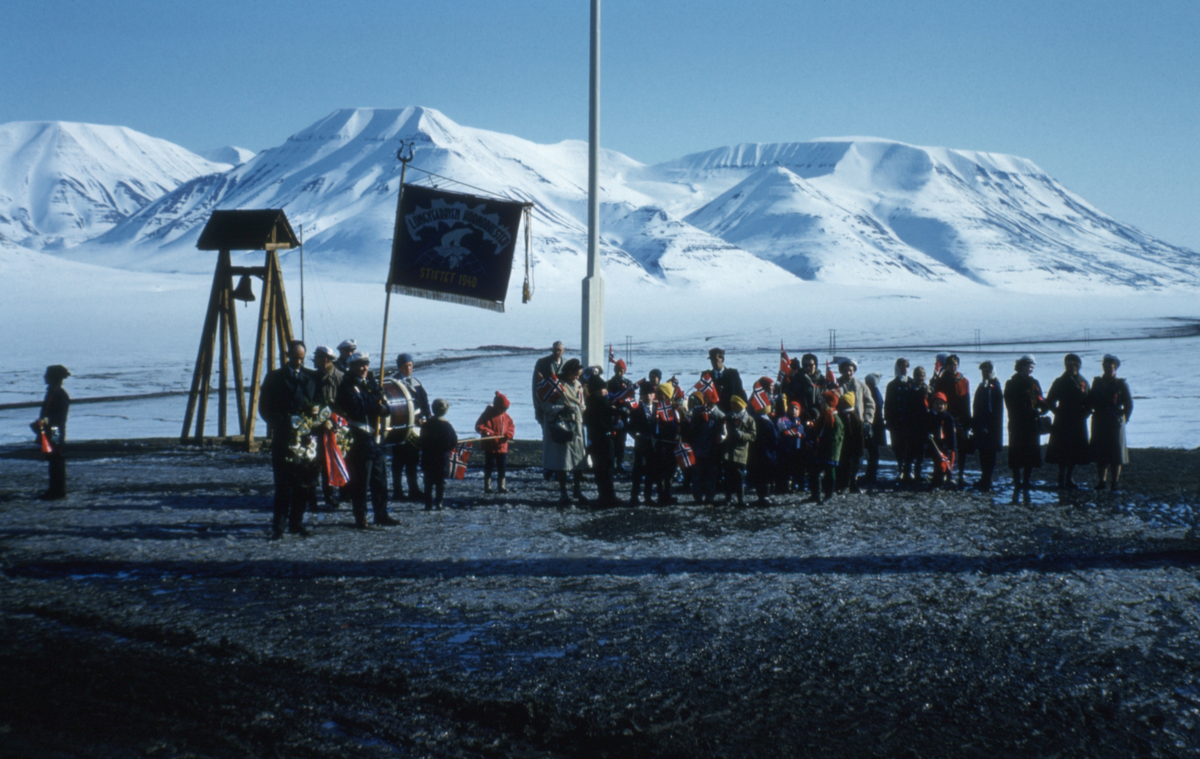 17. mai i Longyearbyen 1962.