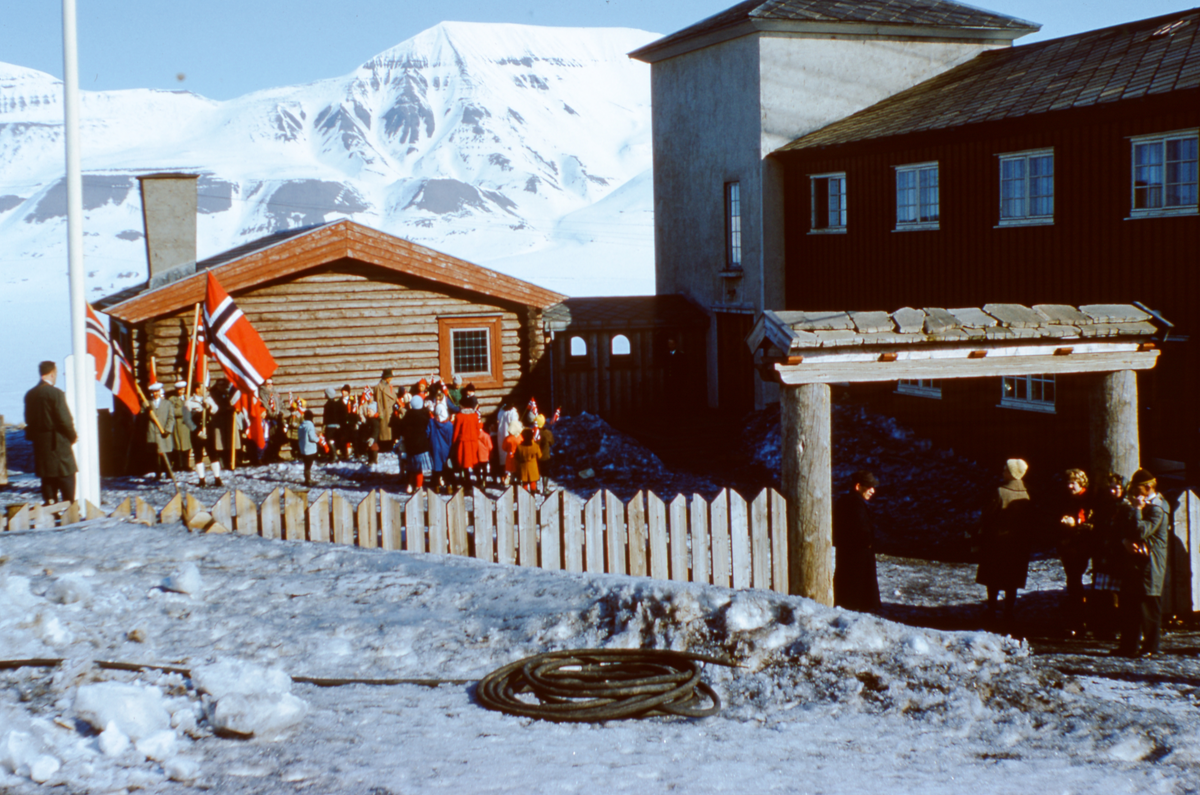 17. mai i Longyearbyen 1962.