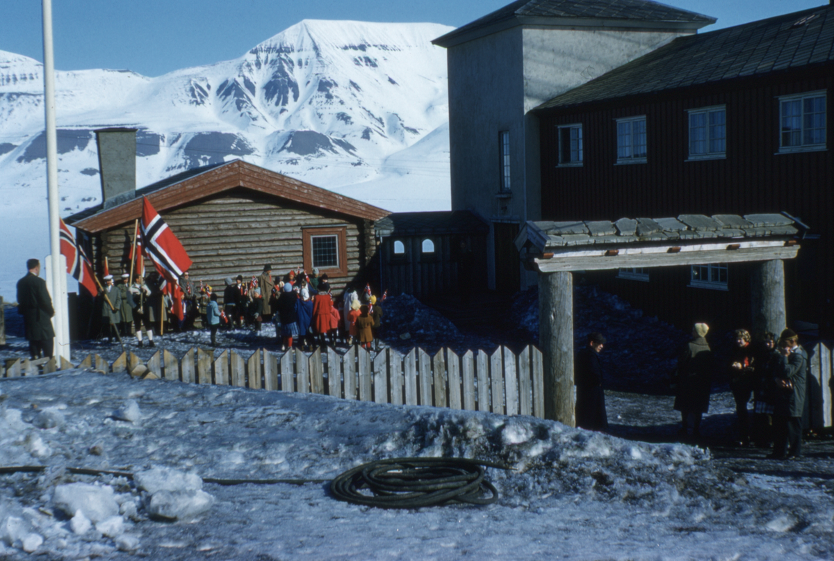 17. mai i Longyearbyen 1962.