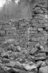 Bäckefors ruiner. Murverksdokumentation