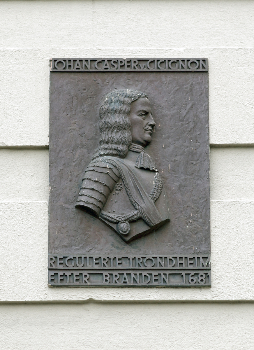 Portrett av Johan Caspar von Cicignon, i silhuett
