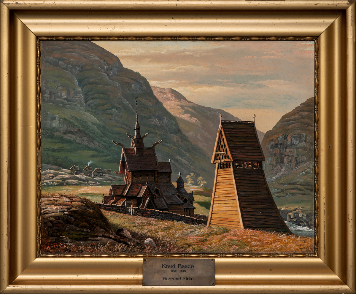 Borgund kirke [Maleri]
