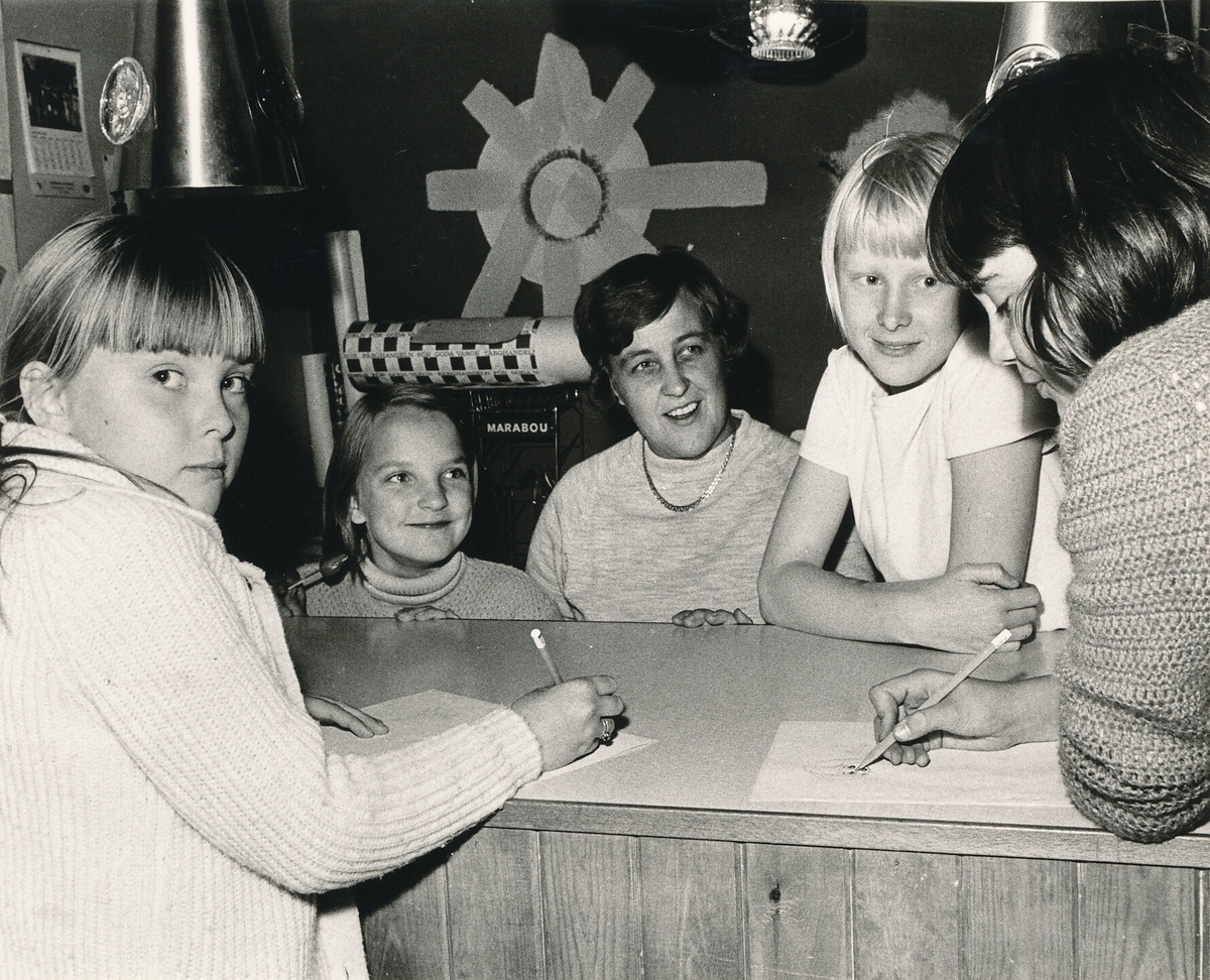 Kvarnholmens fritidsgård 1968.