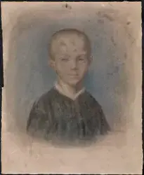 Portrett av Rikard Nordraak [papirkunst]