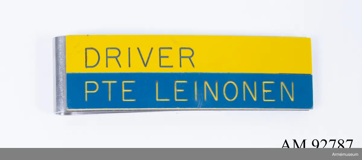 Text: DRIVER PTE LEINONEN

Från missionen i forna Jugoslavien JK01 1992 mars-september.