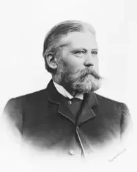 Portrett av grosserer Halvor Bjørneby (1837-1905. Direktør f